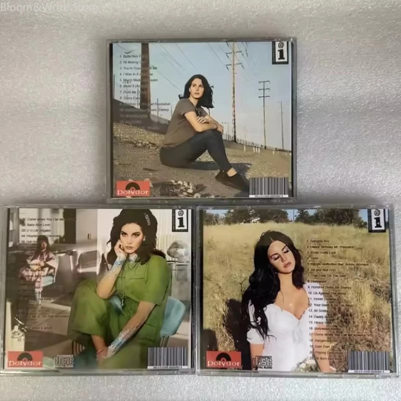 Classico Album CD Lana Del Rey Unreleased Vol 4-6 Versione Nazionale, Regalo Box Set con Musica per Walkman e Auto