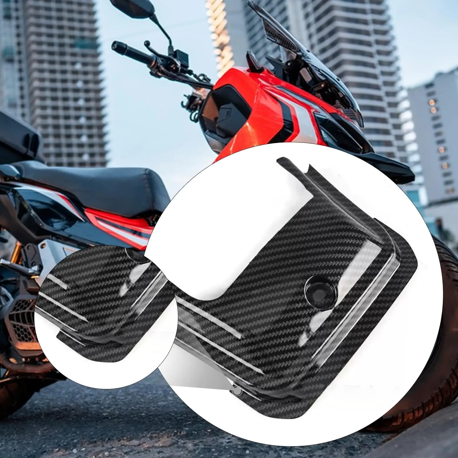 Motorcycle Seat Bracket Cover Decorative Cover Professional DIY Modified High Performance Replacement for Nmax155 V3