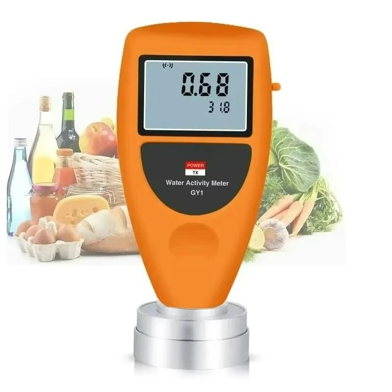 Water Activity Meter Smart Food Water Activity Tester for Jerky Dried Fruit Grain Vegetable Aw Moisture Mete Tools