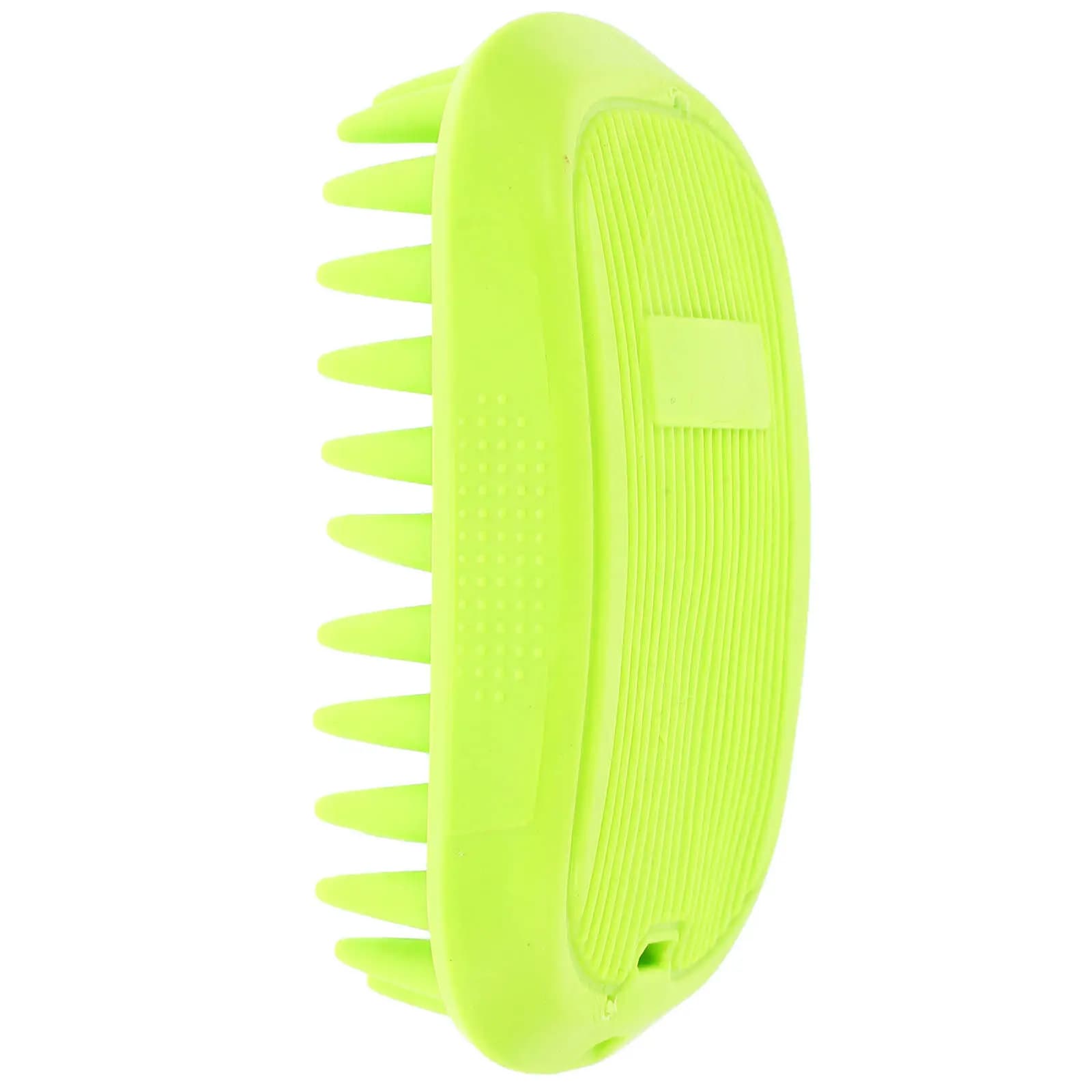 Pet Silicone Shampoo Brush Dog Bath Massage Cleaning Brush Soft Silicone Bristles Nonslip Handle Grooming Tool for Small Large