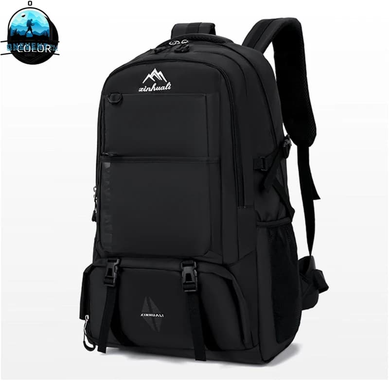 Zaino da alpinismo per sport all'aria aperta da 60 litri, borsa da campeggio per escursionismo, borsa a tracolla