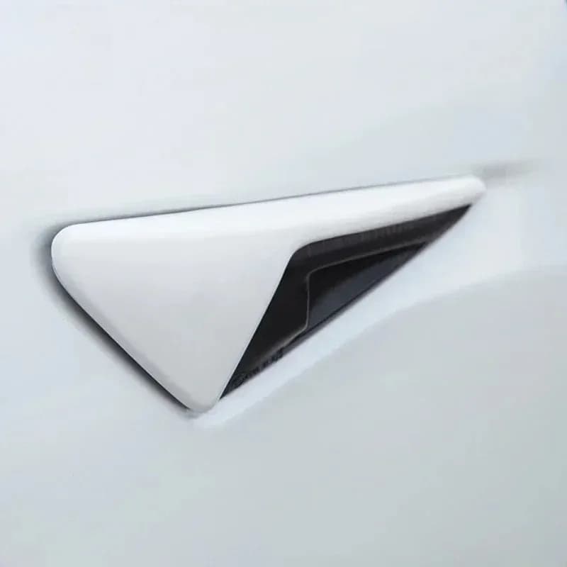 2PCS Carbon Fiber ABS Side Camera Cover for Tesla Model 3/Y/X/S – Durable Anti-Scratch Protection 2017-2022