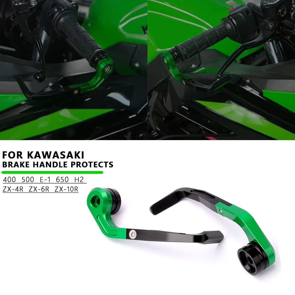 Universale Del Motociclo di Alluminio di CNC accessori Manubrio Leva Guardie protezione paramani Per Kawasaki zx-4r zx-6r zx-10r h2