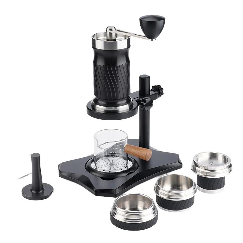 Macchina per Espresso Manuale Ecologica, Portatile e Resistente, per Caffè Cremoso e Ricco, per Uso Domestico e All'Aperto