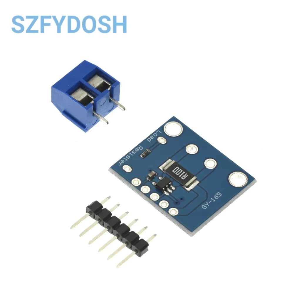 Modulo sensore di corrente INA169 GY-169, uscita analogica 0-36 V 1 V/A per monitoraggio corrente CC Arduino STM32