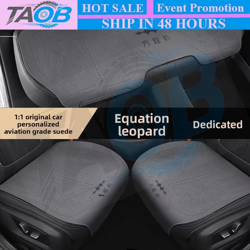 For BYD Equation Leopard 8 Original vehicle installation car seat cover seat cushion suede Leather seat cover Accessorie