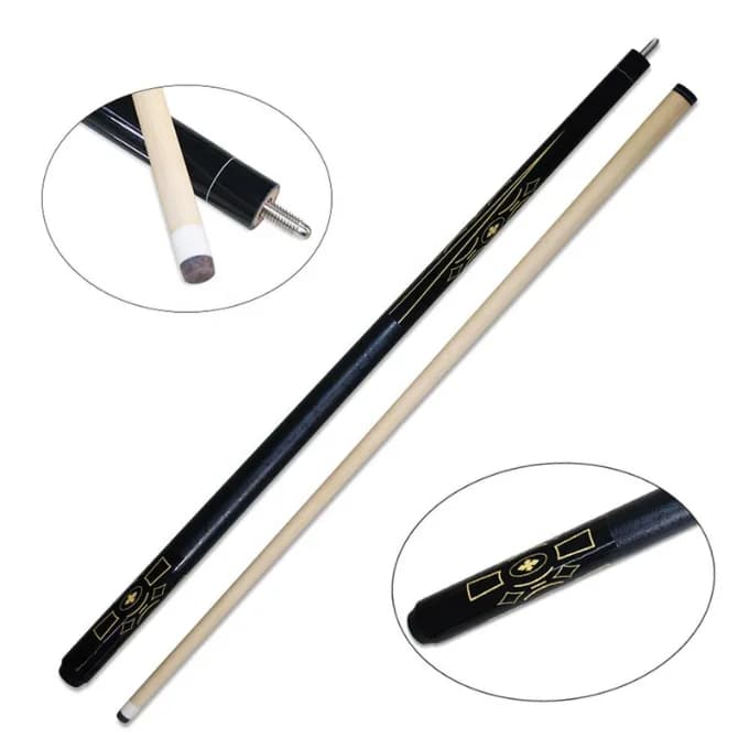 Stecca da Biliardo/Snooker in Legno Massello di Acero da 145 cm con Struttura a 12 Pezzi, Peso 350g, per Accessori da Tavolo da Biliardo - Promozione