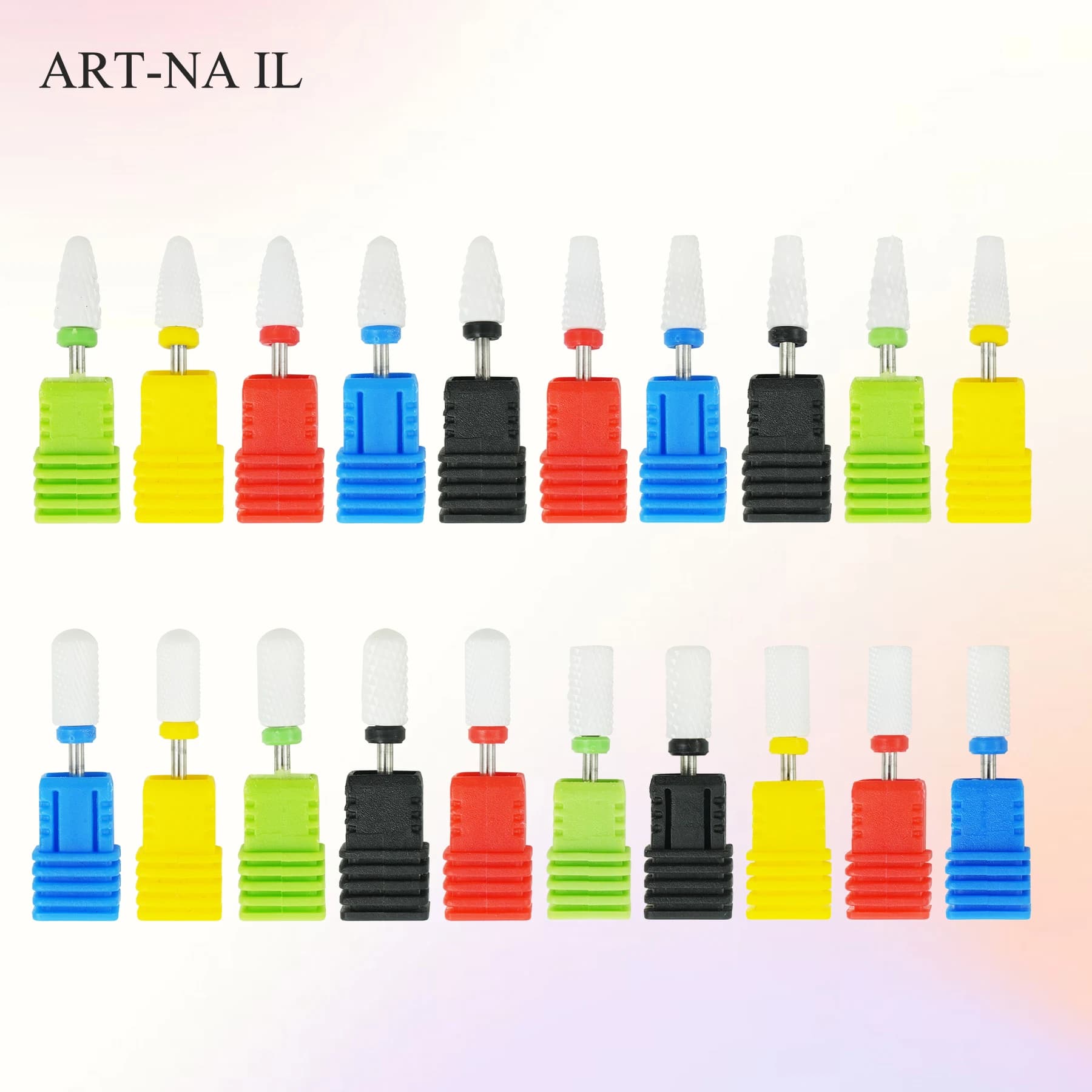 1 pcs drill tips ceramic nail files for nails grinding head cuticle polish clean pedicure electric manicure nail tools