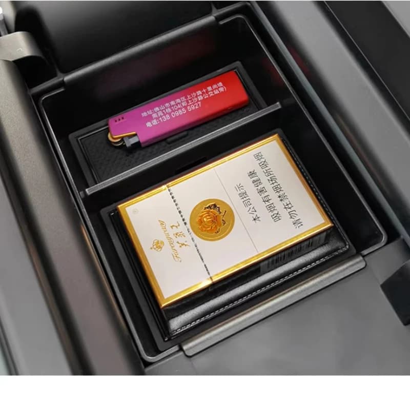 Per Geely Okavango 2024 2023 Car Styling Sotto Console Centrale Organizzatore Scatola di Immagazzinaggio Bracciolo Scatola di Immagazzinaggio Accessori Auto