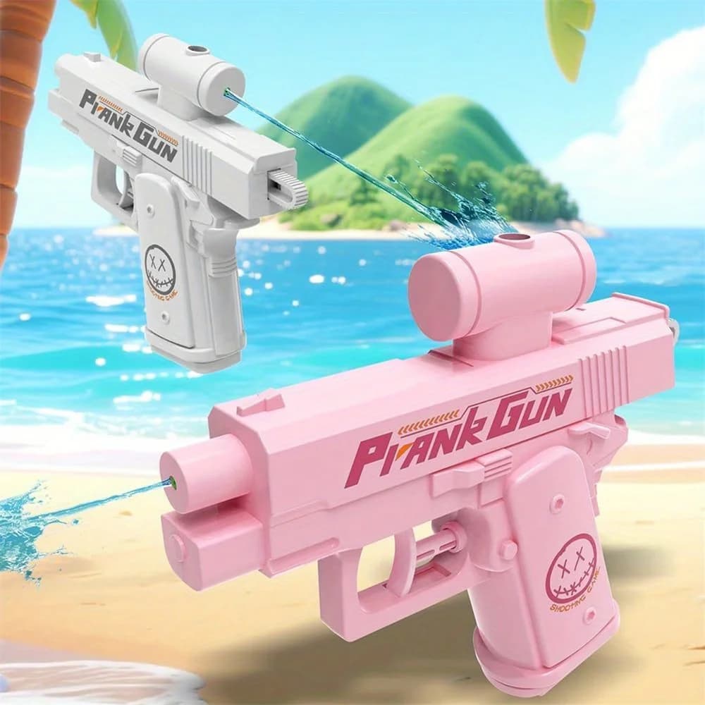 New Outdoor Portable Double-sided Reverse Water Gun Prank Reverse Water Spray Toy CreativeChildren Gift