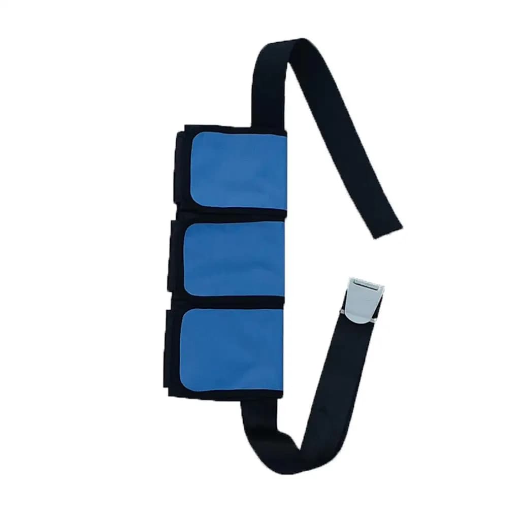 Safety Belt for Underwater Diving Fabric with Safe Closure for Snorkeling and Underwater Fishing