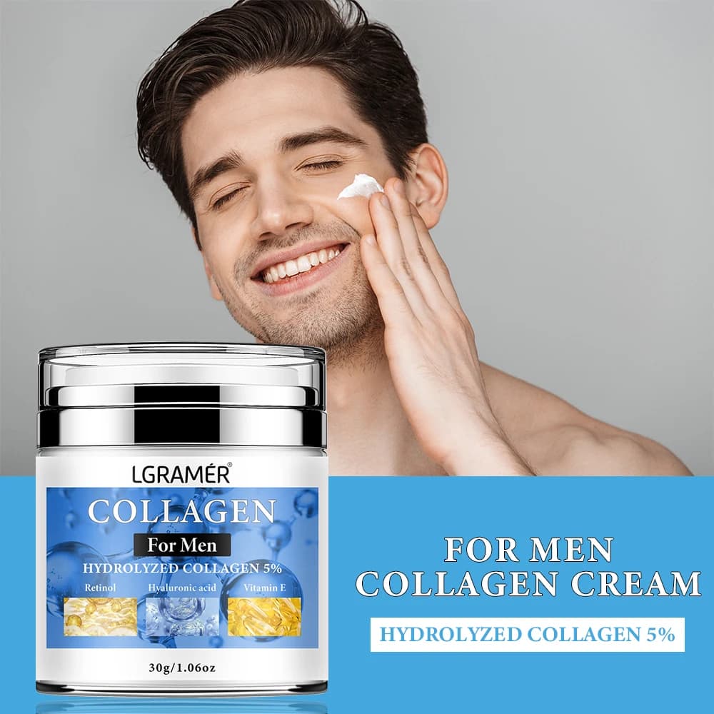 Anti-wrinkle cream for men Smooth alloys Reduce pores Hydrating Retinol Cream for the younger face Skin Care Cosmetic