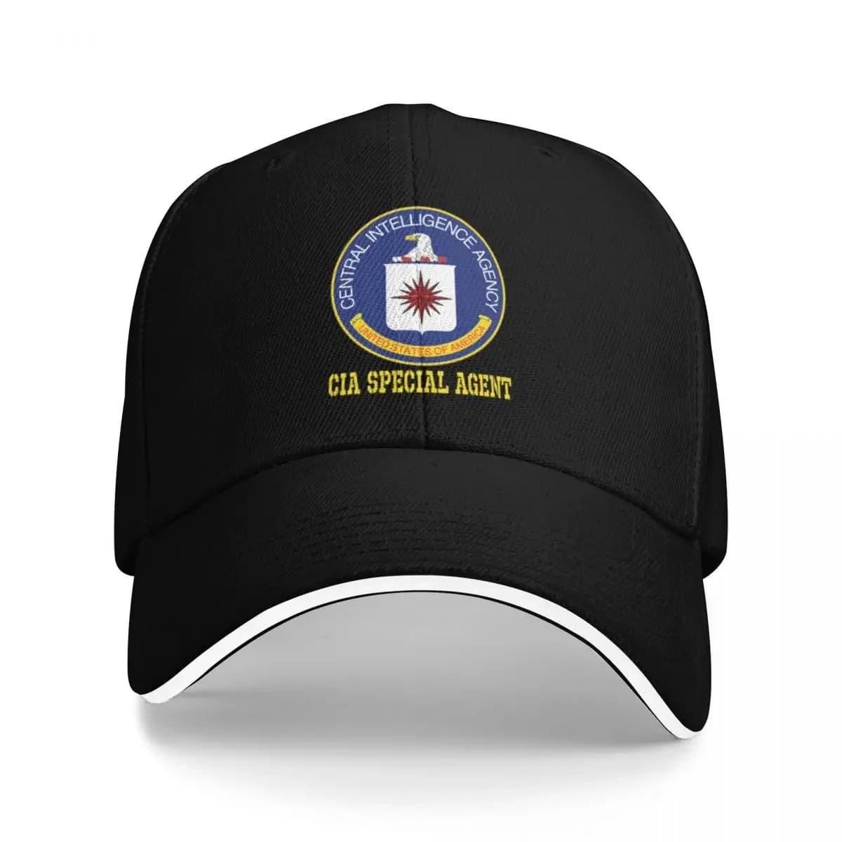 agenzia di intelligenza centrale CIA Berretto da baseball Vintage Brand Man cap schiuma party Hat Caps Uomo Donna