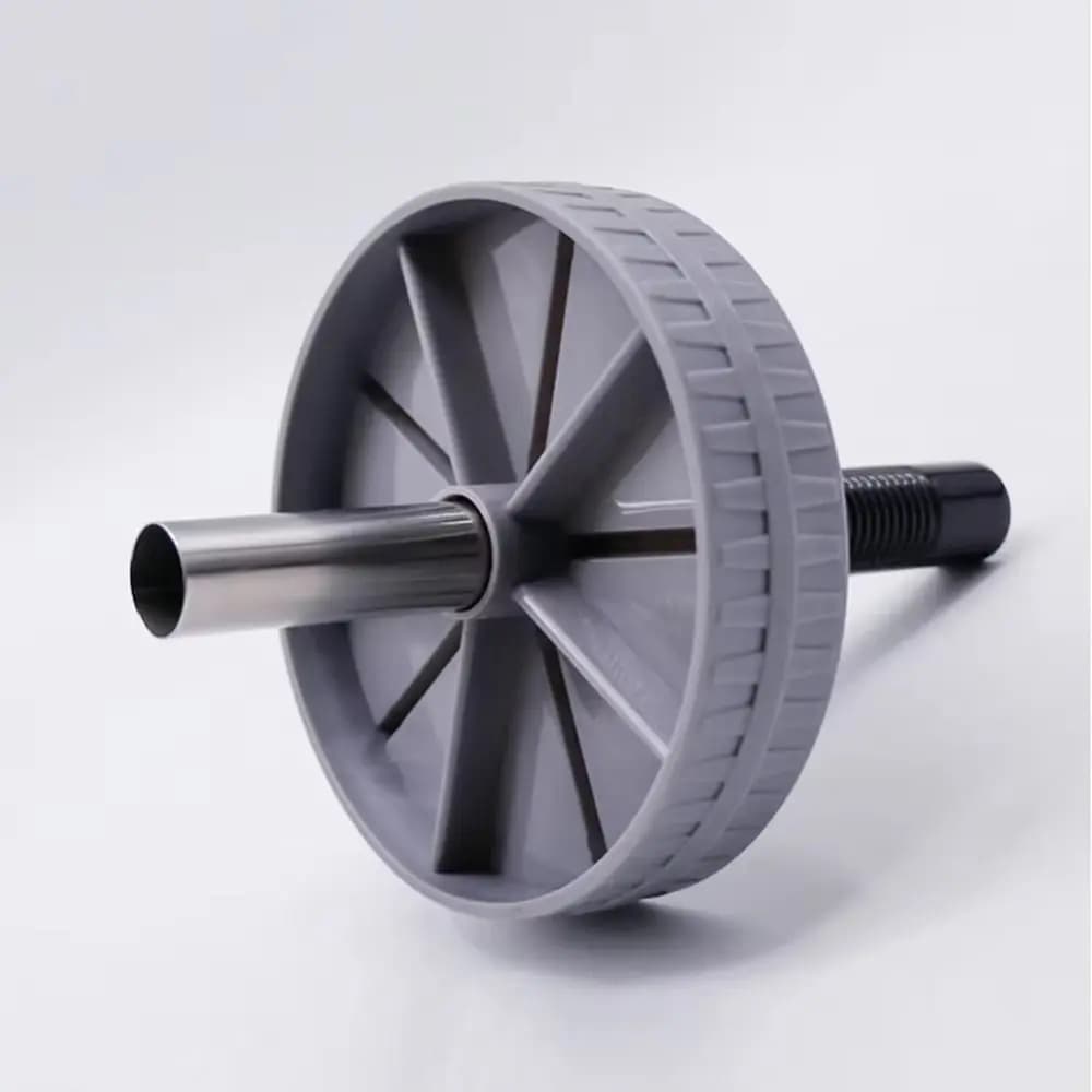 Strong Load Bearing Abdominal Workout Roller No Noise Non-slip AB Roller Single Wheel Thicken Abdominal Exercise Wheel