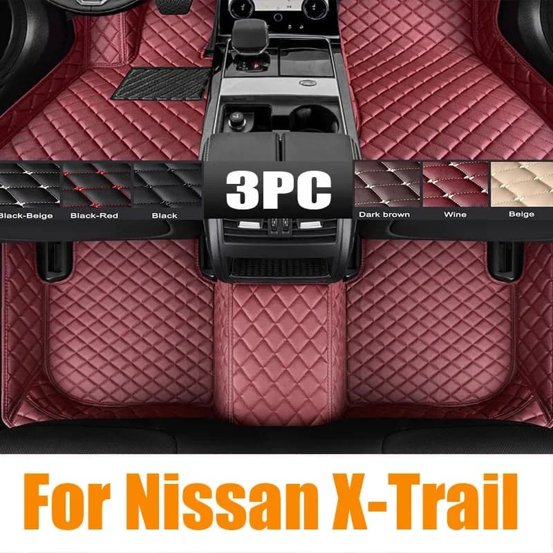 Per Nissan X-Trail T32 3rd 2014-2021 Auto Tappetini per auto All-Weather TPE Tappetini Pad Vassoio impermeabile Zerbino Accessori interni