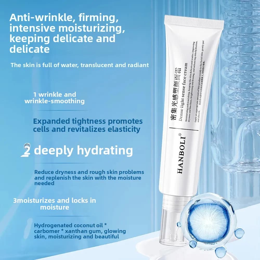 Premium collagen dense face cream that enhances the sense of light Moisturizing cream for wrinkles and stretch marks Moisturizing formula for face and body
