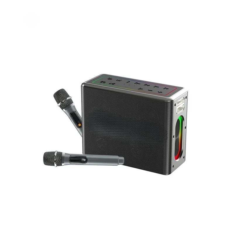 Scheda audio per karaoke, dispositivo audio Bluetooth all-in-one, supporta chiamate a mani libere e la connessione di altoparlanti portatili