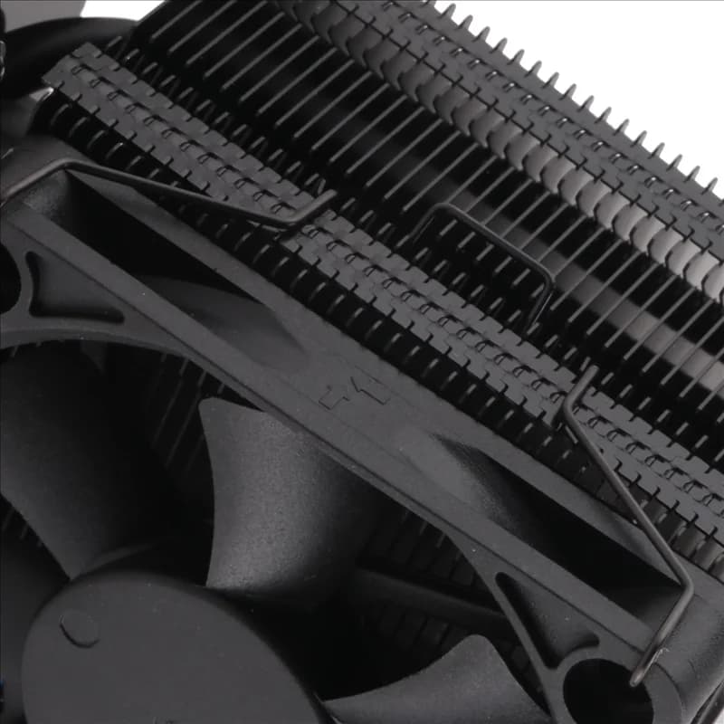 ABZZ-For Raspberry Pi 5 Argon THRML 60Mm Cooling Radiator With Copper Heat Pipe Active Cooling Ice Tower PWM