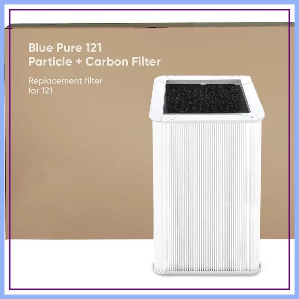 Filtro di ricambio per purificatore d'aria 121, HEPA e carbone attivo, 1 confezione