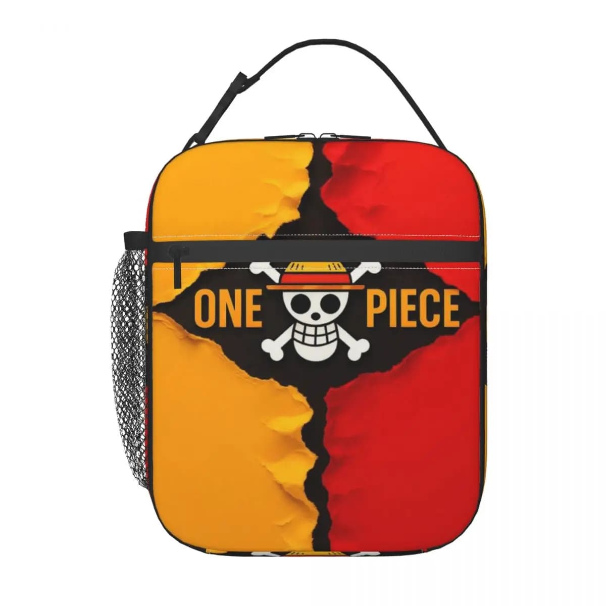 Borsa Termica Personalizzata Anime One Piece per Donne, Contenitore Isolato per Pranzo, Borsa Impermeabile per Lavoro e Scuola