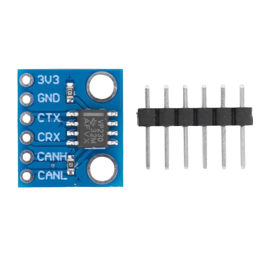 Thermal protection module for communication transceiver CAN Bus 1Mb/s SN65HVD230 for Arduino controller board