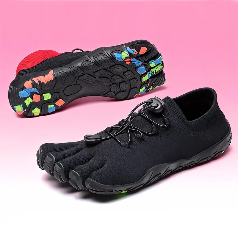 Beach Shoes Ultralight in Five fingers, Footwear for Water and Swimming, Five fingers shoes for Fitness, Running and Yoga