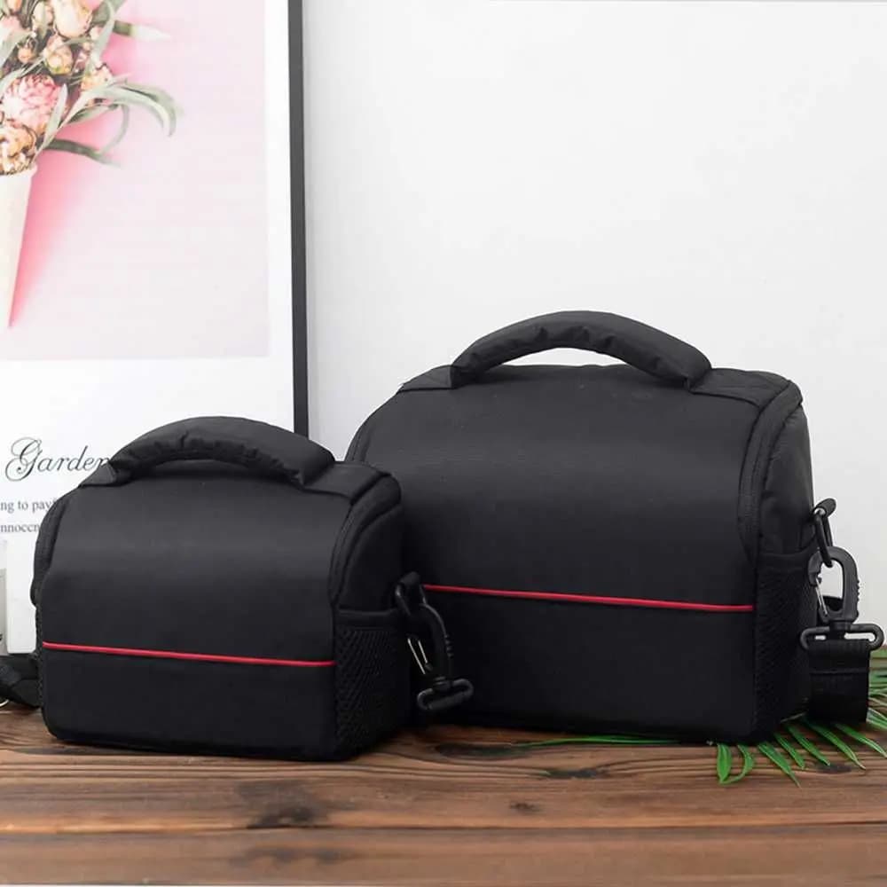 Custodia impermeabile per fotografia Borsa per foto Borsa per fotocamera DSLR digitale Borsa a tracolla per borsa per obiettivo Canon Nikon Sony