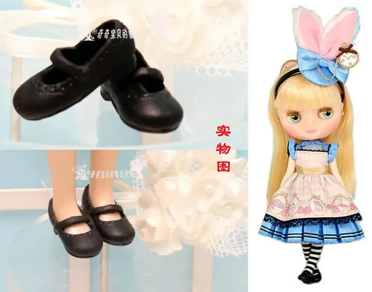 Nuova moda per scarpe Licca scarpe da bambola 1/6 sandali piatti sneaker moda per scarpe Blythe Doll Made