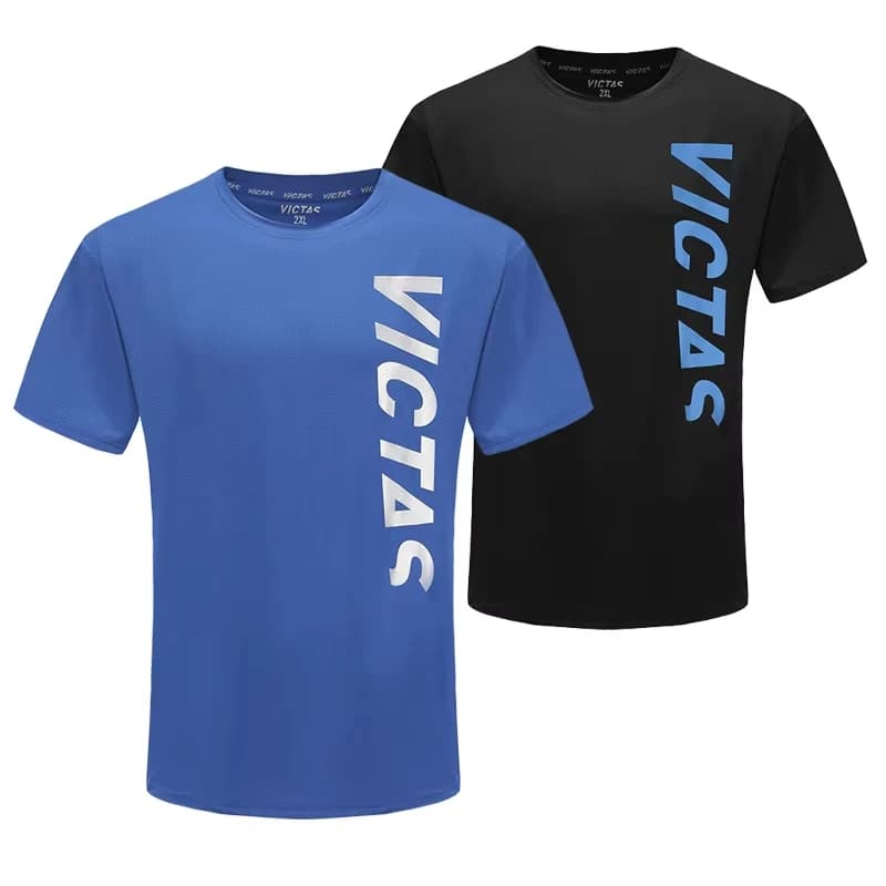 Victas Japanese national team ping pong clothing Sportswear Short-drying T-shirts Sports ping pong shirts