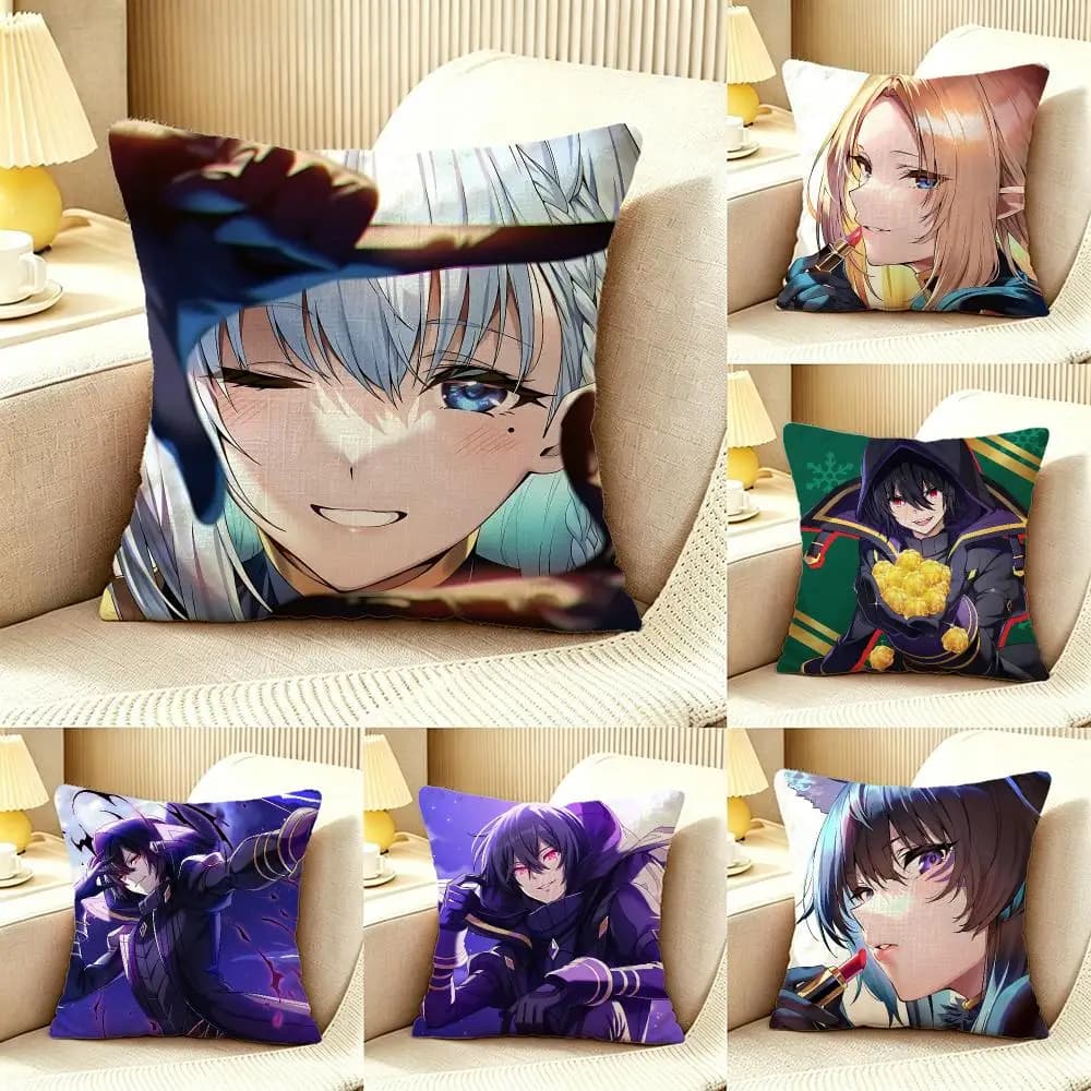The Eminence in Shadow Cushion Cover Pillow Cover Nordic Minimalist Throw DoubleSided Print Cushion Case for Sofa Bedroom Decor