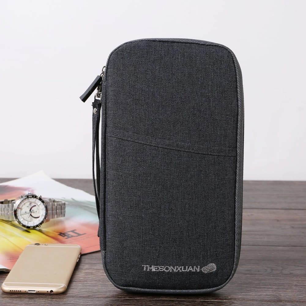 New Travel Passport Bag Family Airplane Check-in Passport Holder RFID Multi-function Cards Tickets Organizer Unisex