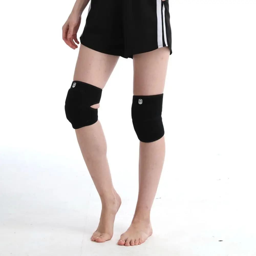 1 Paio di Ginocchiere Sportive Antiurto, Protezione Ginocchio Imbottita in Spugna, Supporto Antiscivolo Morbido e Traspirante