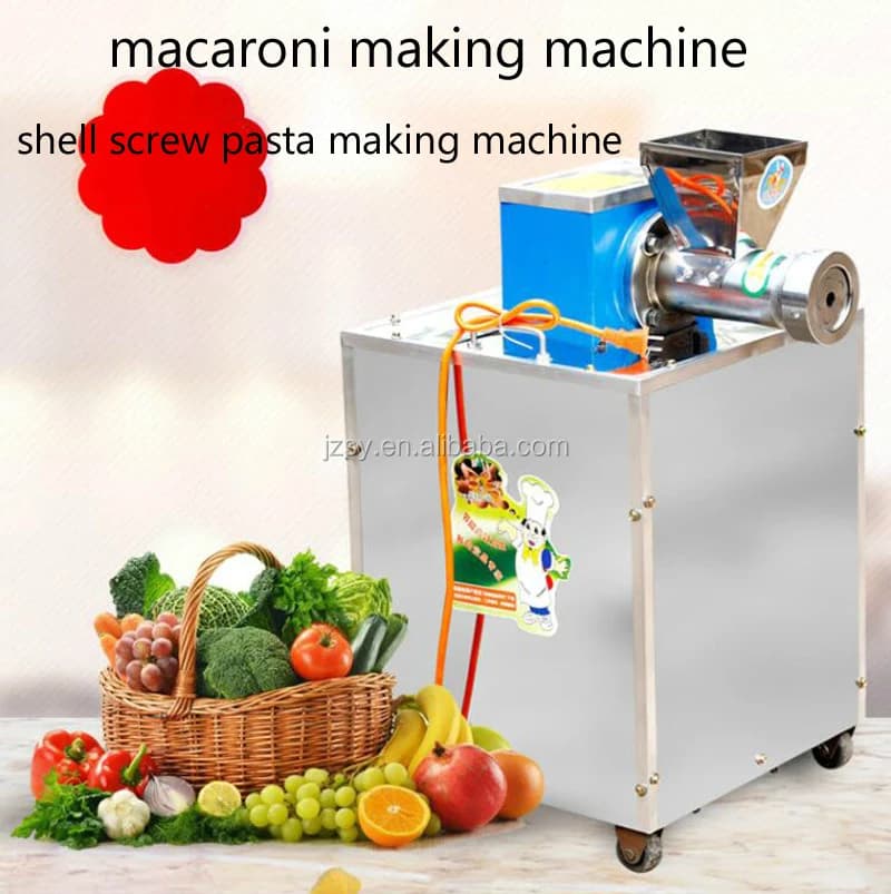 Macchina per la produzione di noodle rotondi croccanti di tipo orecchio di gatto Campanelle Rotini con ruota automatica commerciale/attrezzatura per estrusione di paste
