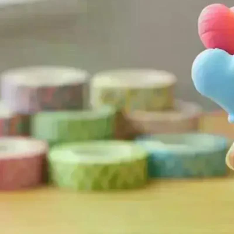 Modellino di Palloncino in Scala 1/12, Supporto per Palloncino a Forma di Cuore 3D, Decorazione Carina per Mobili da Casa delle Bambole