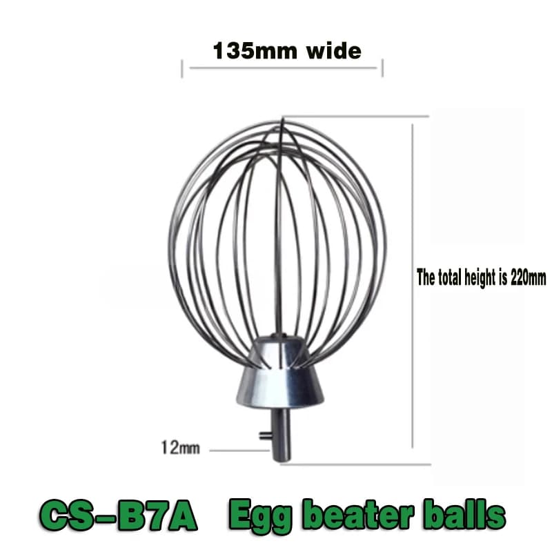 CS-B5A CS-B7A Macchina per il latte fresco Servire frullatore per alimenti Sfera per mescolare Palline per uova in acciaio inossidabile Accessori per frullino per le uova
