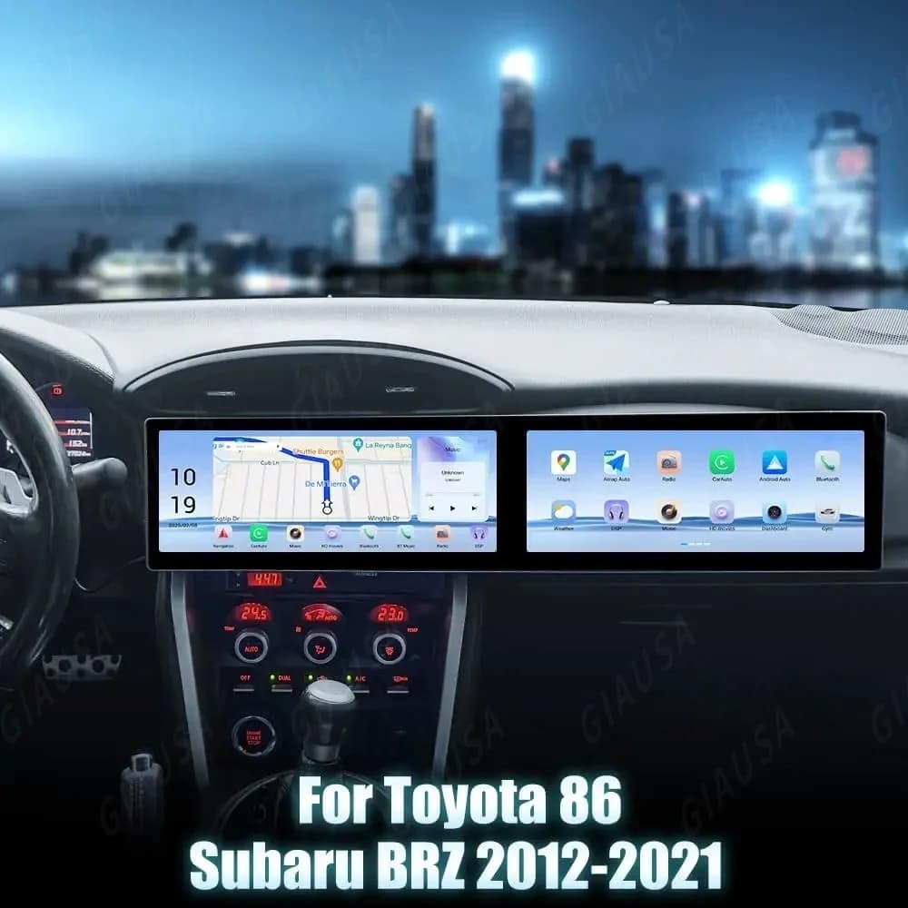 AFJY 24.6 pollici autoradio per Toyota 86 / SUBARU BRZ 2012-2020 Wireless Carplay Android Auto navigazione GPS lettore multimediale