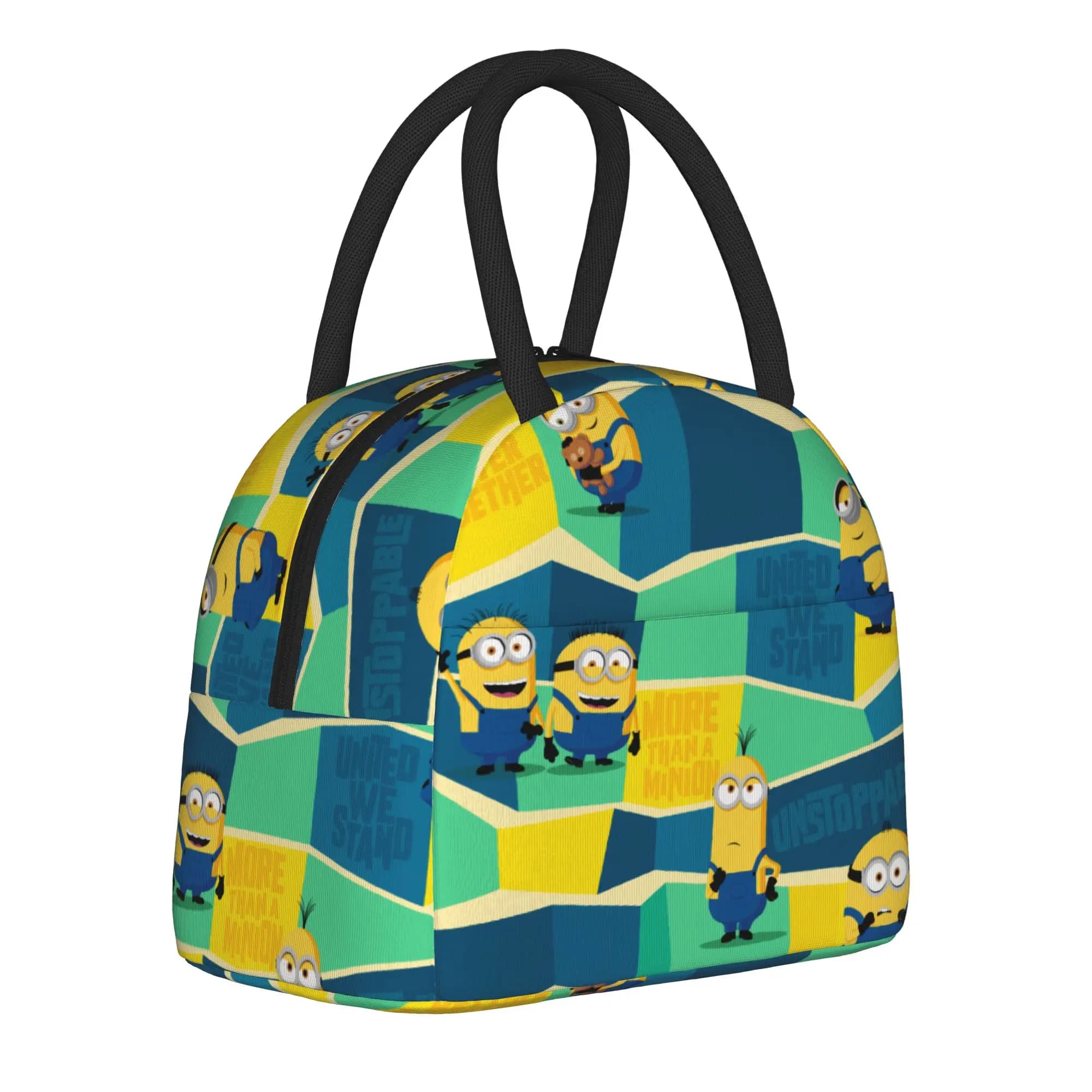 Borsa termica per il pranzo con personaggi dei cartoni animati Banana Henchmen, The Rise of Gru, borsa termica riutilizzabile, borsa per il pranzo, per la scuola, per l'outdoor, per uomini e donne