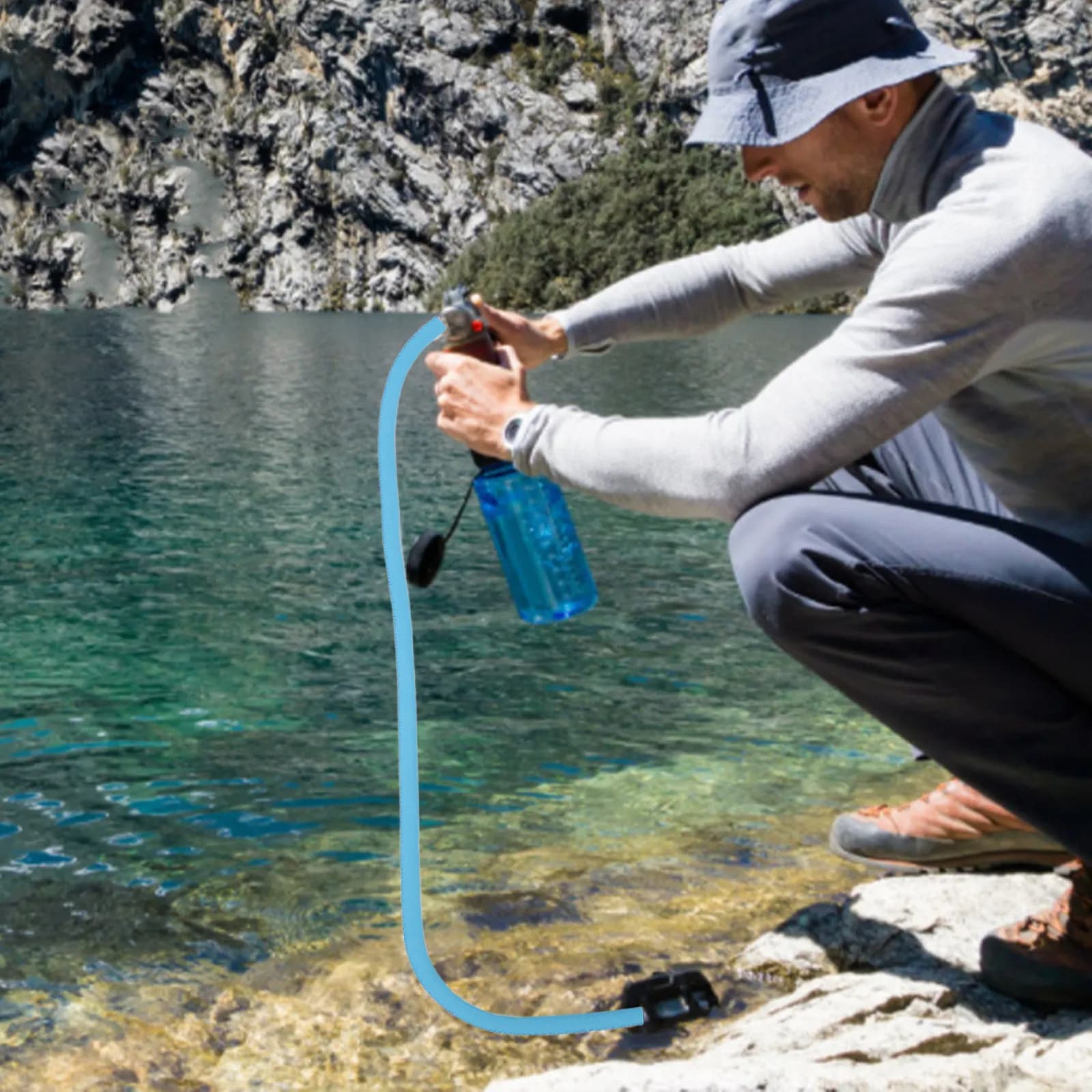 Neoprene Hydrating Pipe Cover, Thermal Protection for Water Pipe, Hiking and Cycling
