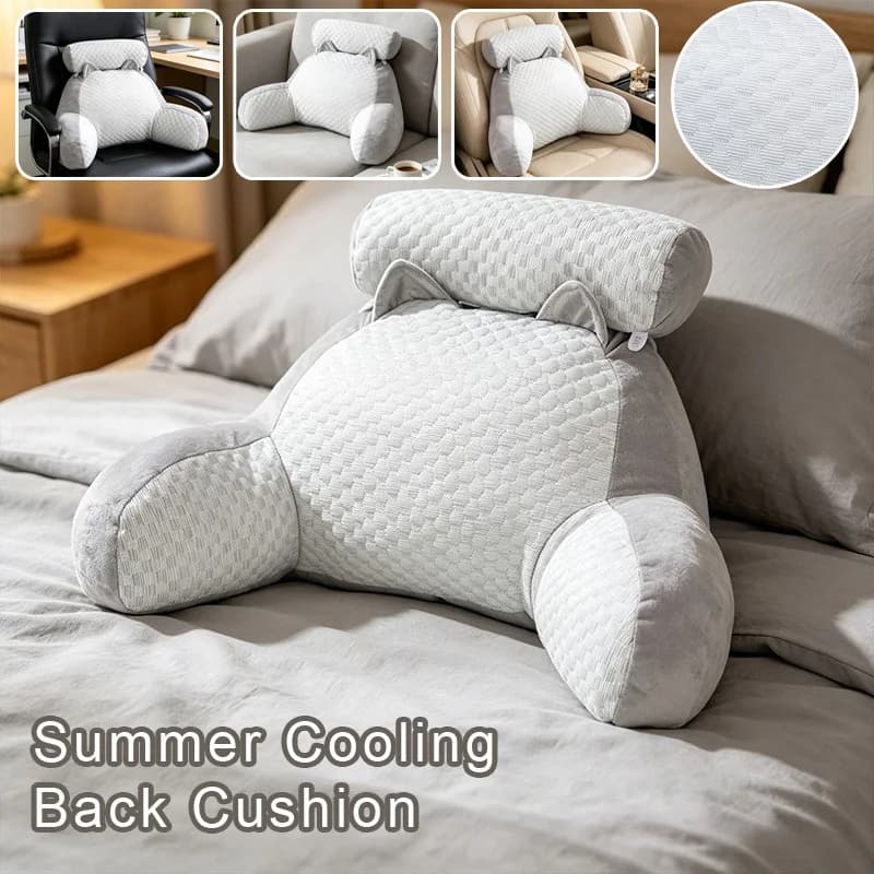 Cuscino Schienale Morbido Ice Bean per Comodino, Grande Cuscino Lombare per Camera da Letto, Divano, Lettura e Relax