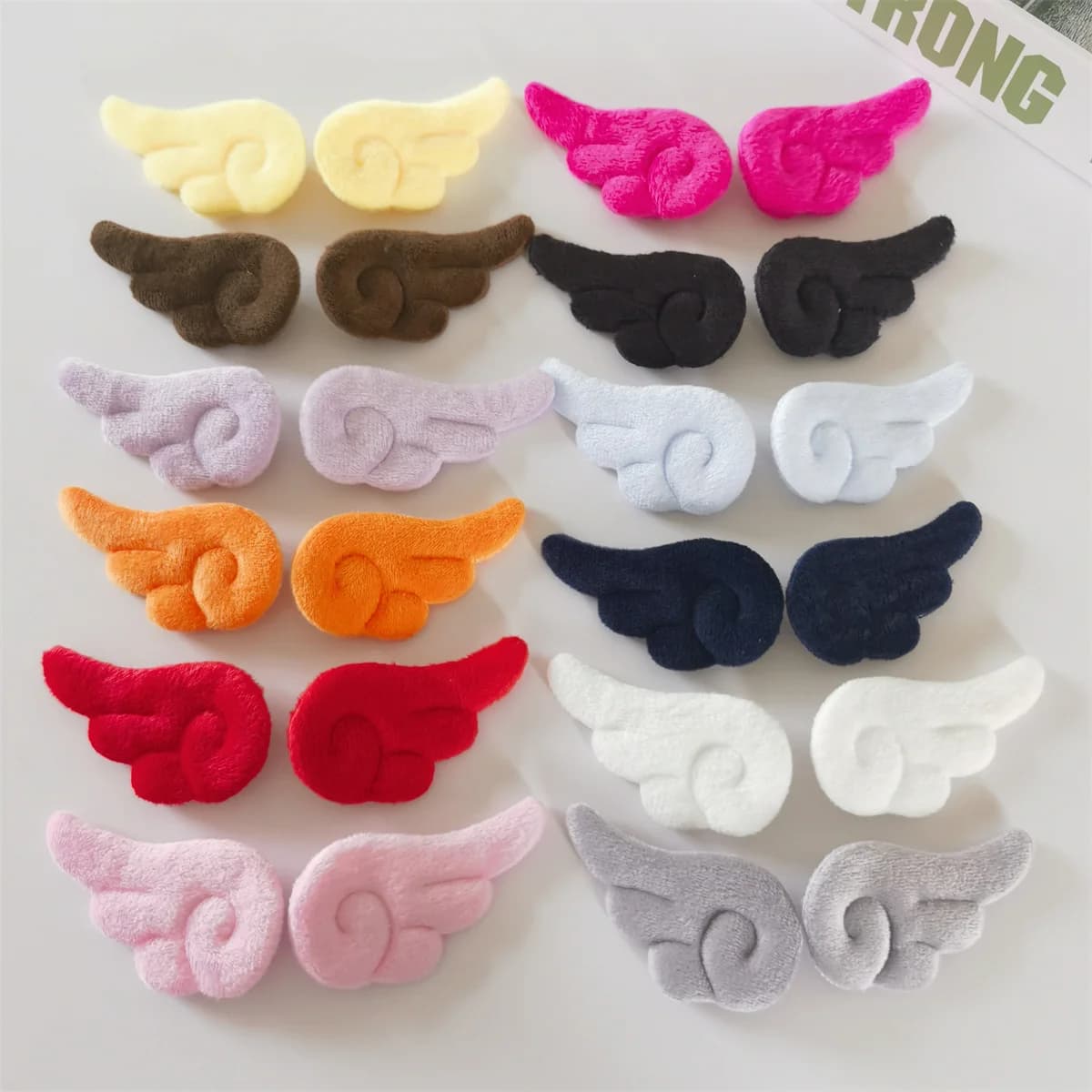 Graziose Mollette per Capelli a Forma di Ali d'Angelo per Donne, Bambine e Ragazze, Accessori per Capelli, Ornamenti per la Testa