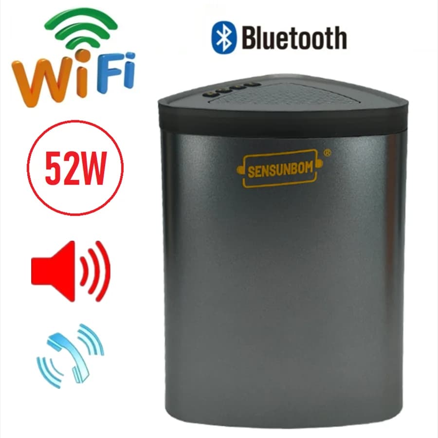 52W APP Remote Control Wifi Vibro Speaker Neighbor Bluetooth Wireless Subwoofer Portable Speakers Surround Vibration Speakers