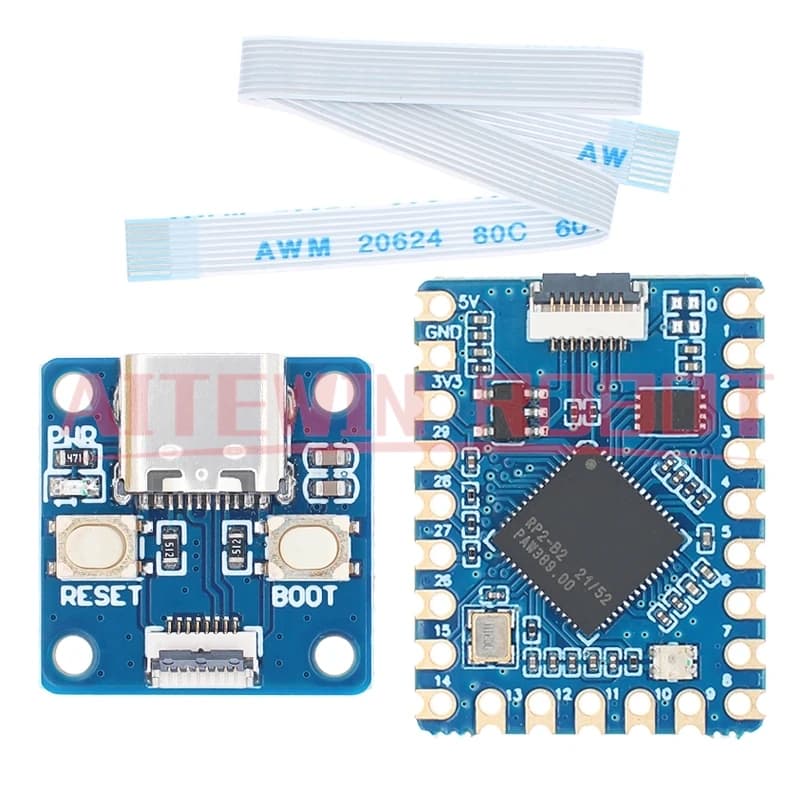 RP2040-Tiny Development Board Module RP2040 ZERO Raspberry Pi PICO USB Type C Interface 264KB SRAM 2MB Flash C/C++ For Arduino