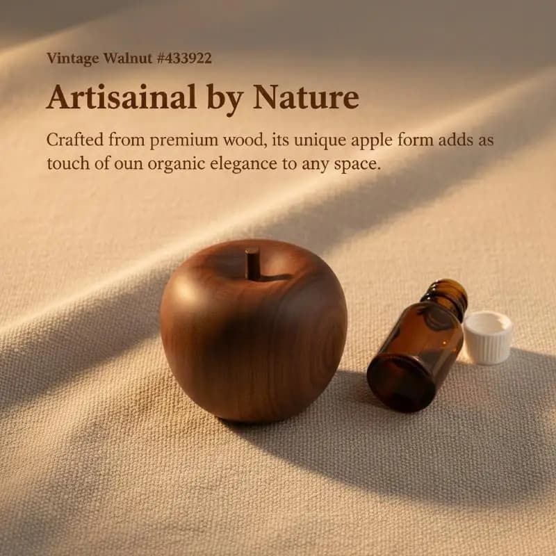 1/3 Set For Home Bathroom Car Decoration Of Wooden Shaped Essential Oil Diffuser Fragrance Diffuser Suitable