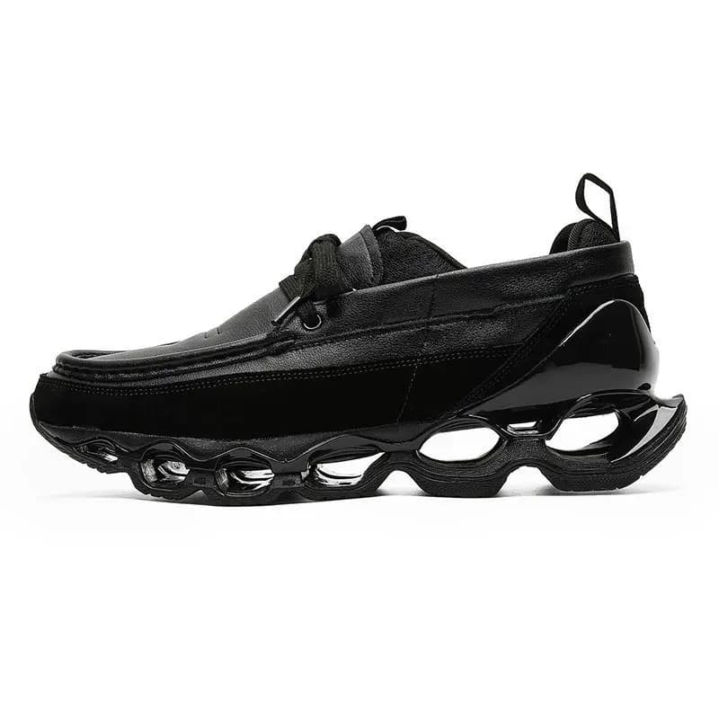 Scarpe da corsa casual basse con suola spessa, scarpe sportive per il tempo libero, scarpe da corsa all'aperto, scarpe da corsa lenta da uomo, scarpe da trekking