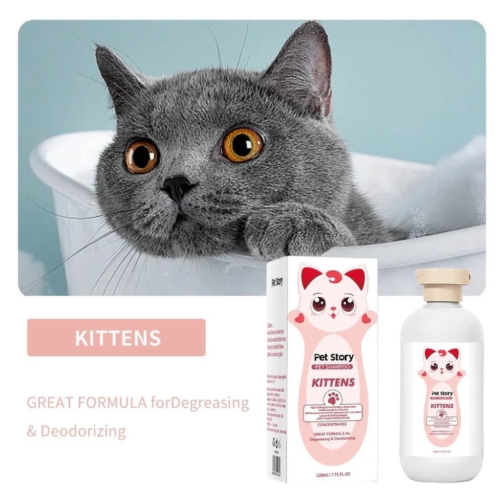 1 shampoo sbiancante premium per toelettatura animali domestici - Shampoo da bagno universale per cani e gatti con fragranza duratura e formula pulita
