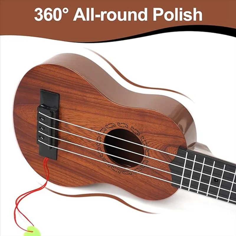17In Bambini Ukulele Chitarra 4 Corde Mini Chitarra Bambini Strumenti Musicali Giocattoli Con Plettri Per Il Bambino Bambini Ragazzi Ragazze