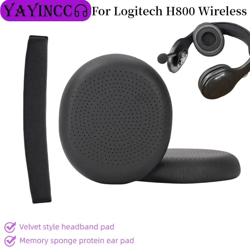 YAYINCC Replacement Earring Bearings Headphone Headphones Headsets Wireless Headphone Repair Parts Logitech H800