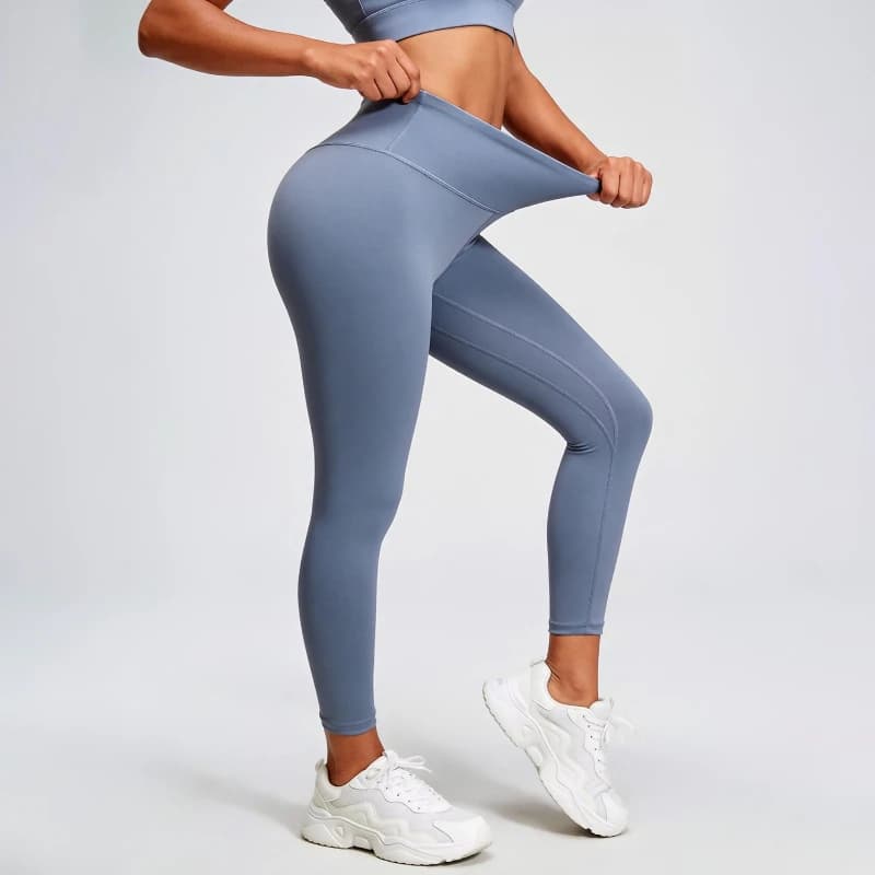 Women Yoga Leggings Pants High-waisted Tummy Control Sexy Sports Trousers Stretch Workout Running Cycling Pilates Slimming Pants