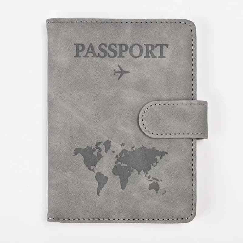 1 pz portafoglio per passaporto copertina per passaporto in pelle PU porta passaporto da viaggio con custodia porta carte di credito organizer per portafoglio da viaggio