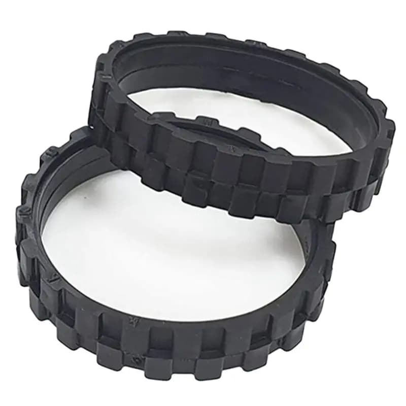 AEE6-For Irobot Robot Vacuum Cleaner Tires 5/6/7/8/9/I7 S9+ Anti-Wear Tire Aprons Replacement Kit For Vacuum Cleaners
